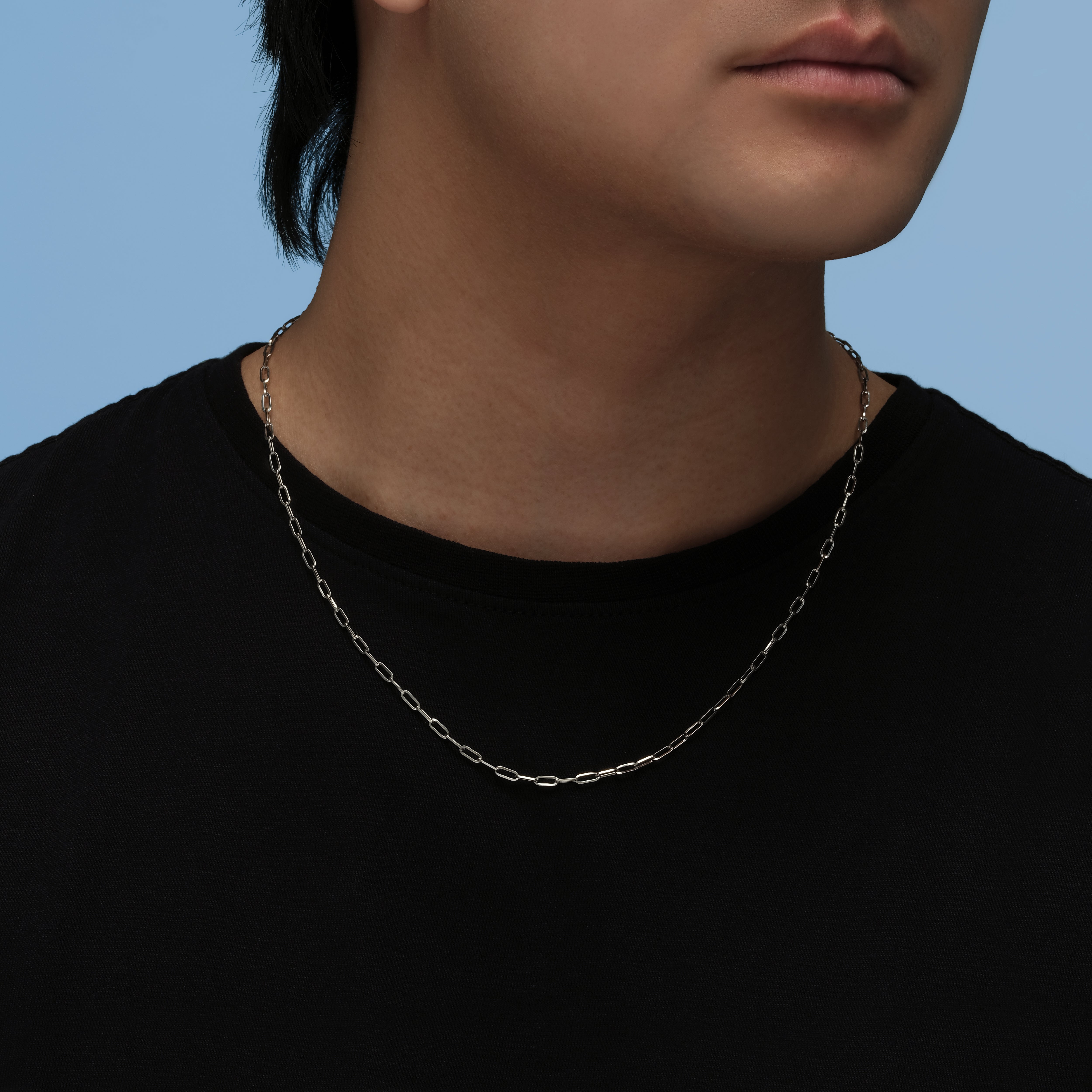 3MM PAPERCLIP CHAIN SET