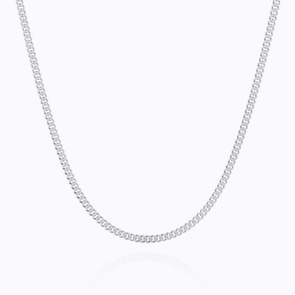 4MM CUBAN CHAIN NECKLACE