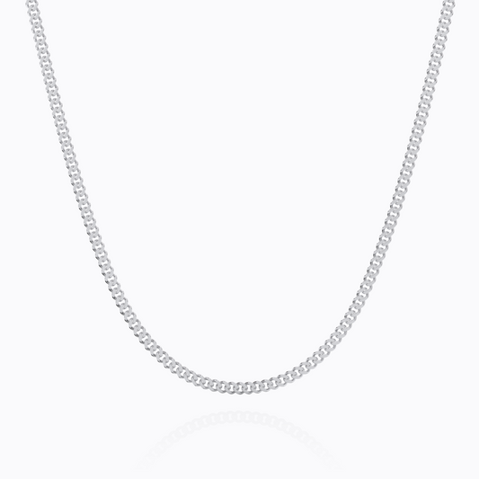 4MM CUBAN CHAIN NECKLACE